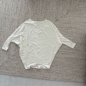 NEVER WORN, WITH TAGS. Express Women's White Long Sleeve Top